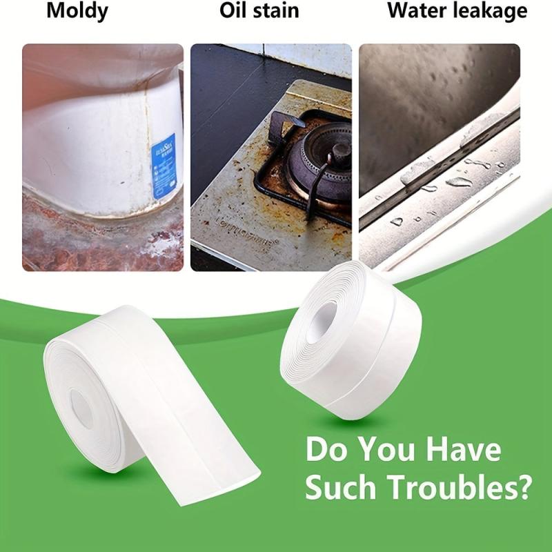 Self Adhesive Waterproof Caulk Strip Tape for Bathroom and Kitchen Corners