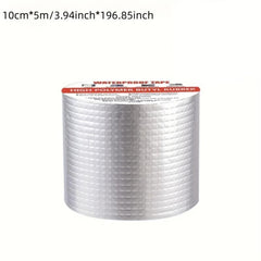 Waterproof Aluminum Foil Butyl Tape High Temp Roof Repair 50mm x 10m