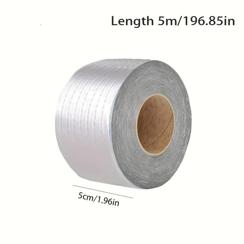 Waterproof Aluminum Foil Butyl Tape High Temp Roof Repair 50mm x 10m