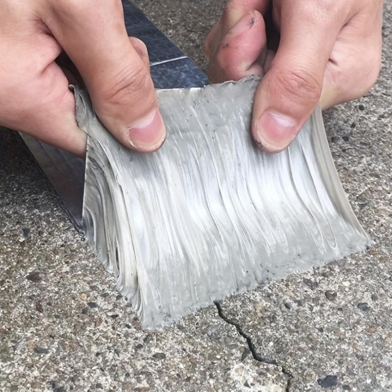 Waterproof Aluminum Foil Butyl Tape High Temp Roof Repair 50mm x 10m