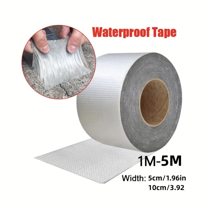 Waterproof Aluminum Foil Butyl Tape High Temp Roof Repair 50mm x 10m