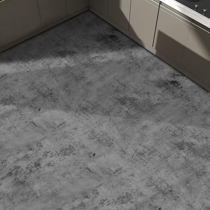 Dark Gray Thickened Non Slip Waterproof Floor Wallpaper