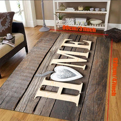 Wood Print Anti-Fatigue Kitchen Mat