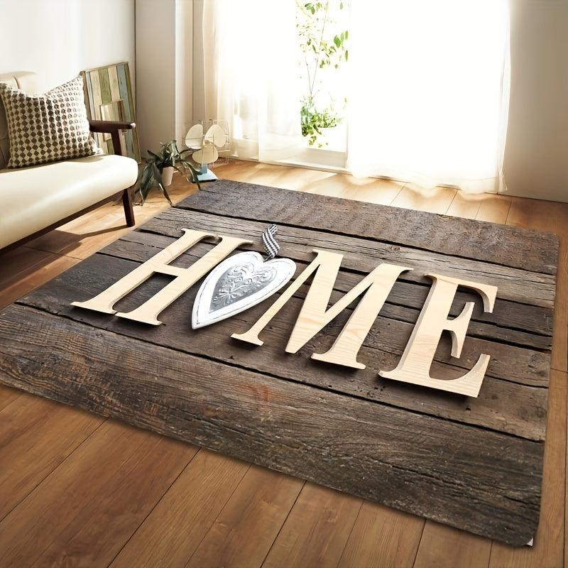 Wood Print Anti-Fatigue Kitchen Mat