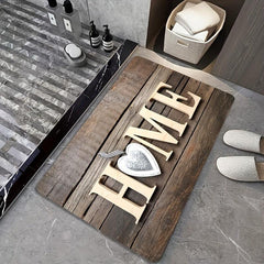 Wood Print Anti-Fatigue Kitchen Mat