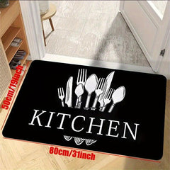 Soft Kitchen Rug Anti Fatigue Comfort Mat Non Slip Runner Rug Absorbent