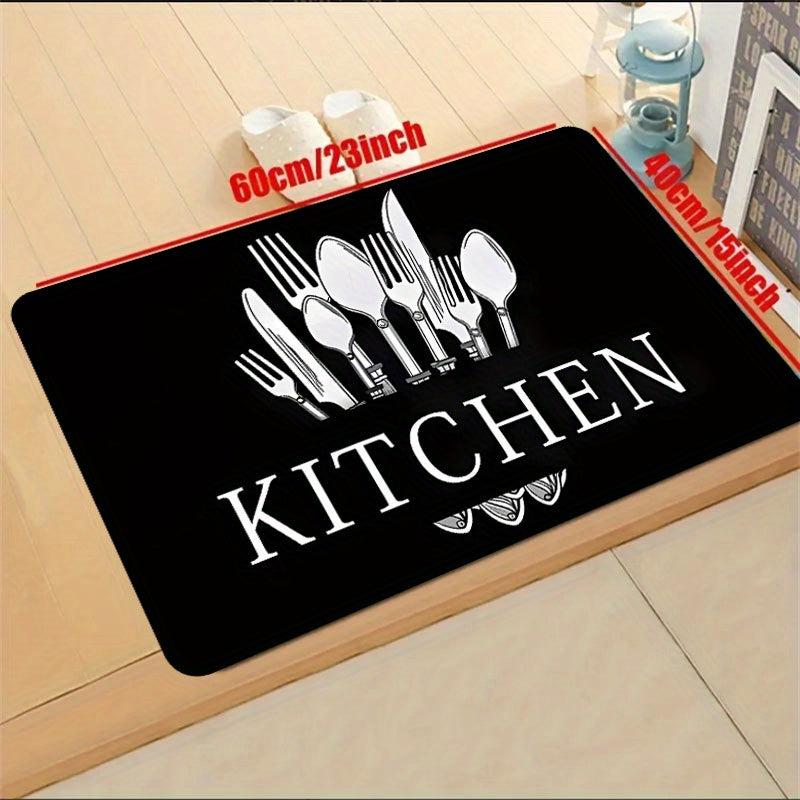 Soft Kitchen Rug Anti Fatigue Comfort Mat Non Slip Runner Rug Absorbent
