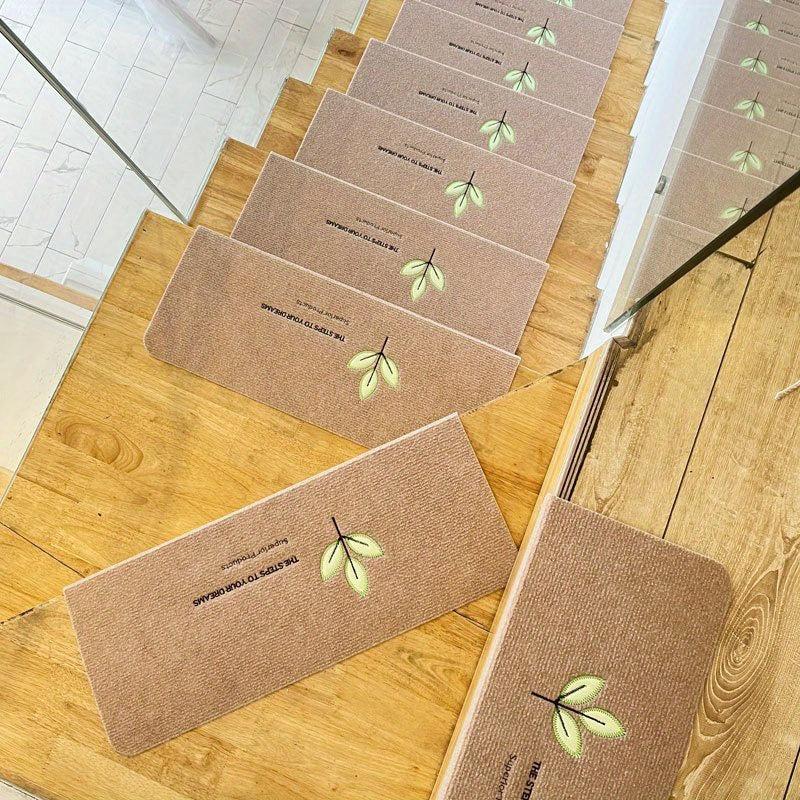 Luminous Stair Treads Rugs Non Slip Indoor Carpets for Wooden Steps