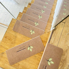 Luminous Stair Treads Rugs Non Slip Indoor Carpets for Wooden Steps