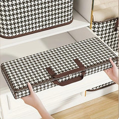 1pc Quilt Bag King Size Home Fabric Storage Bag Thickened Quilt Clothes Storage