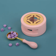 Wax Seal Spoon & Melting Stove Set - Easy Wax Sealing