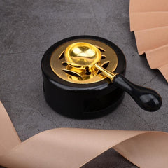 Wax Seal Spoon & Melting Stove Set - Easy Wax Sealing