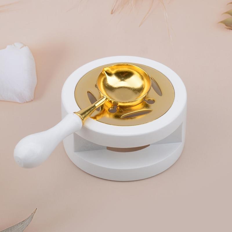 Wax Seal Spoon & Melting Stove Set - Easy Wax Sealing
