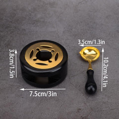 Wax Seal Spoon & Melting Stove Set - Easy Wax Sealing