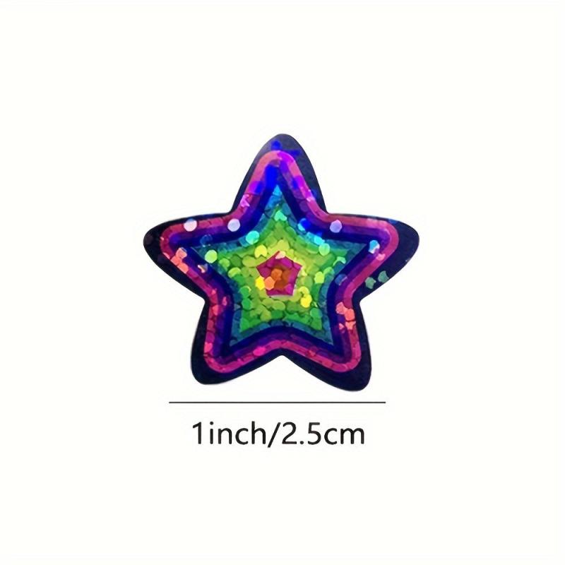 500pcs Laser Star Labels High Paper Stickers Party Wedding Envelope Seals