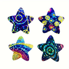 500pcs Laser Star Labels High Paper Stickers Party Wedding Envelope Seals