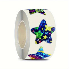 500pcs Laser Star Labels High Paper Stickers Party Wedding Envelope Seals