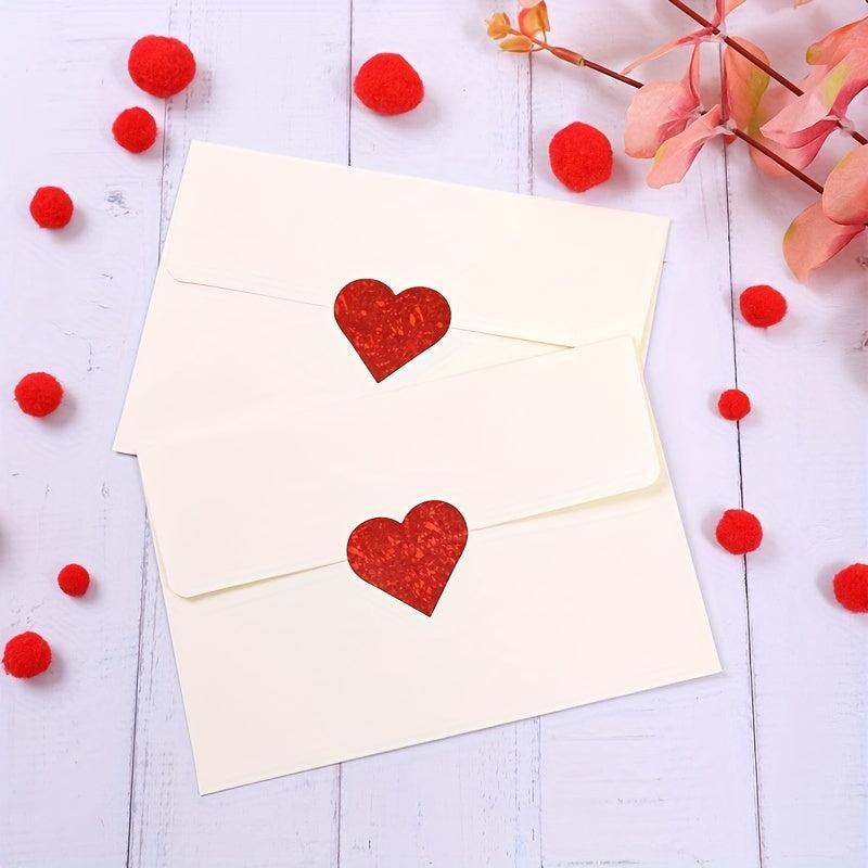 500pcs Love Sticker Sealing Sticker Gift Decoration Label