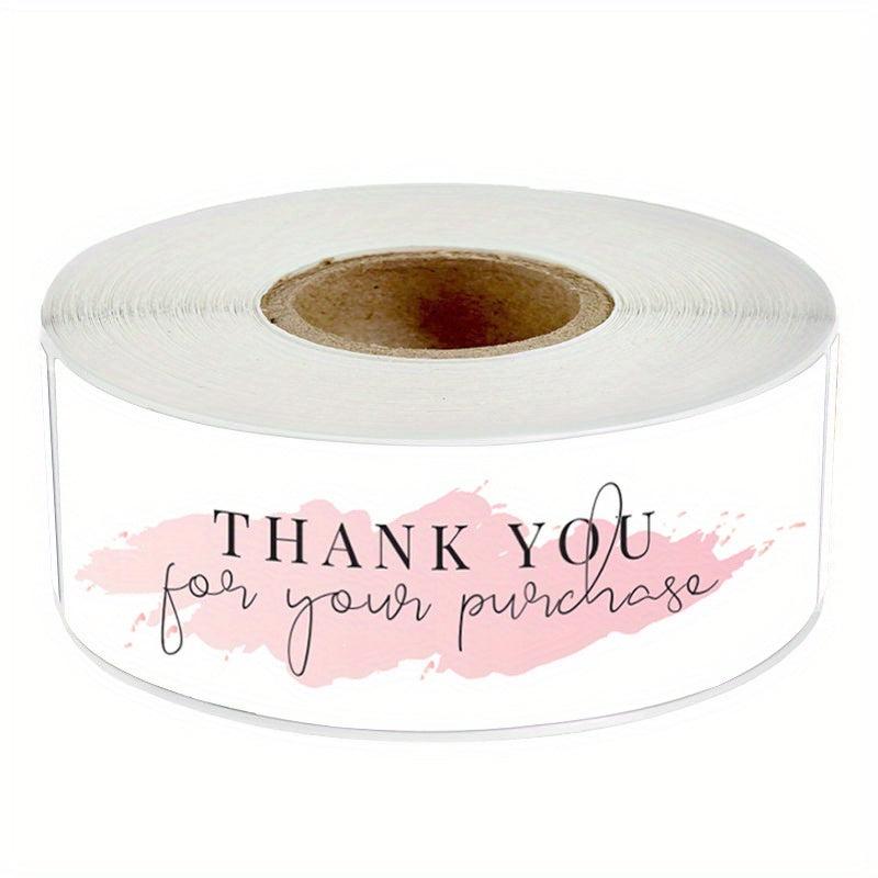 120 Thank You Stickers Self Adhesive Labels Gift Sealing Stickers Packaging