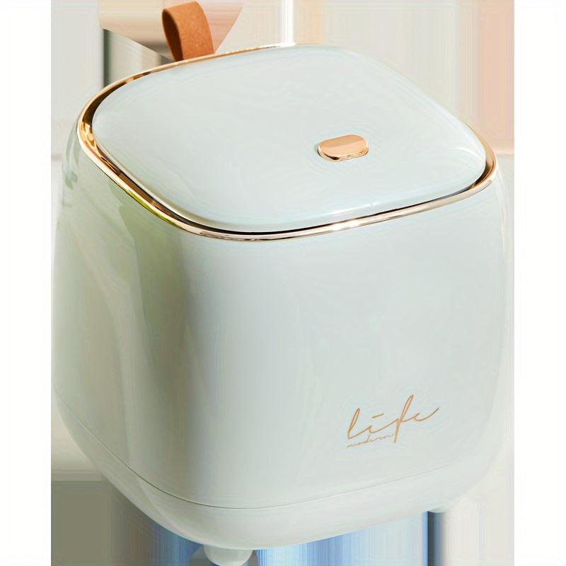 Small Desktop Garbage Bin Lightweight Storage Bucket