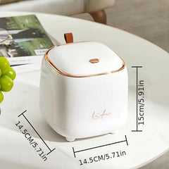 Small Desktop Garbage Bin Lightweight Storage Bucket