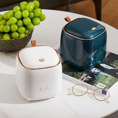 Small Desktop Garbage Bin Lightweight Storage Bucket
