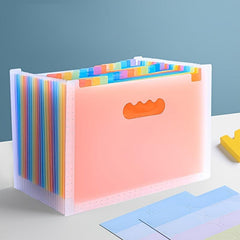 25 Pockets Expanding File Folder A4 Letter Size Paper Organizer