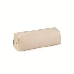 Stylish Faux Leather Pencil Case