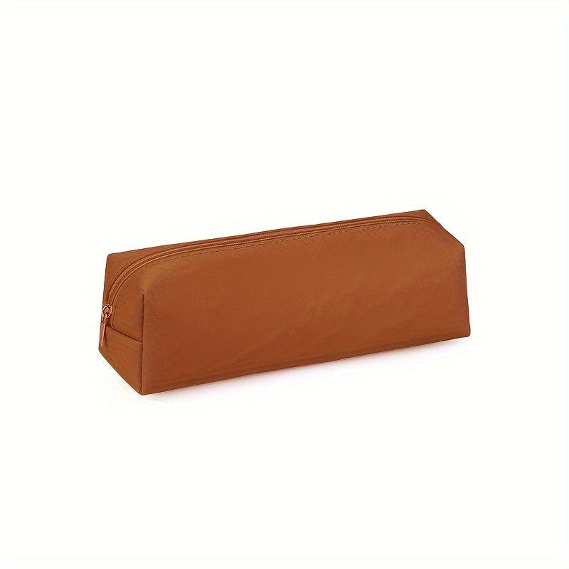 Stylish Faux Leather Pencil Case