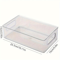Acrylic Cosmetic Storage Box Clear Organizer for Home and Office