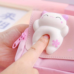 Large Capacity Decompression Pencil Case Desktop Organizing Pencil Bag