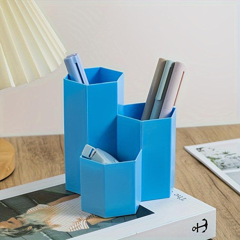 Nordic Three Grid Oblique Insertion Pen Holder