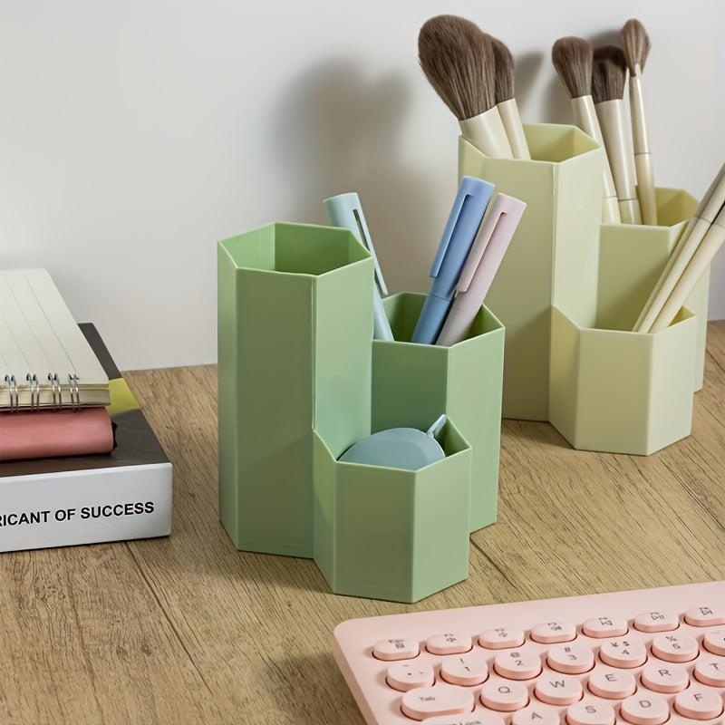 Nordic Three Grid Oblique Insertion Pen Holder