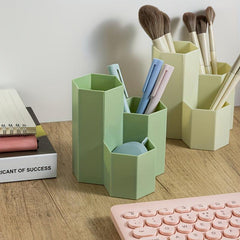Nordic Three Grid Oblique Insertion Pen Holder
