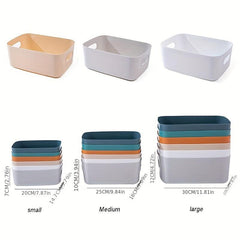 Portable Desktop Storage Box Office Cosmetic Storage
