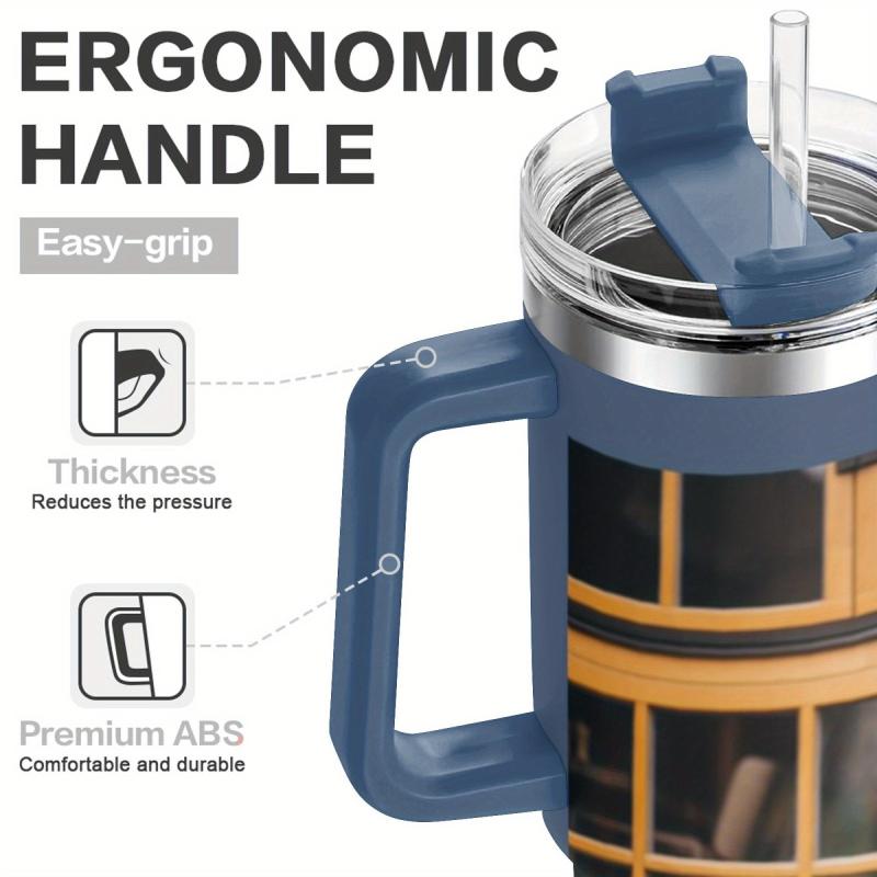 Custom Stainless Steel Tumbler w/ Photo & Text Insulated Travel Mug