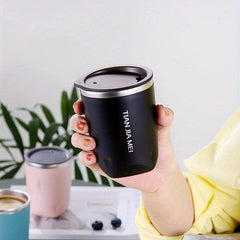 TINYJAME 304 Stainless Steel Travel Mug Insulated Leakproof BPA Porta