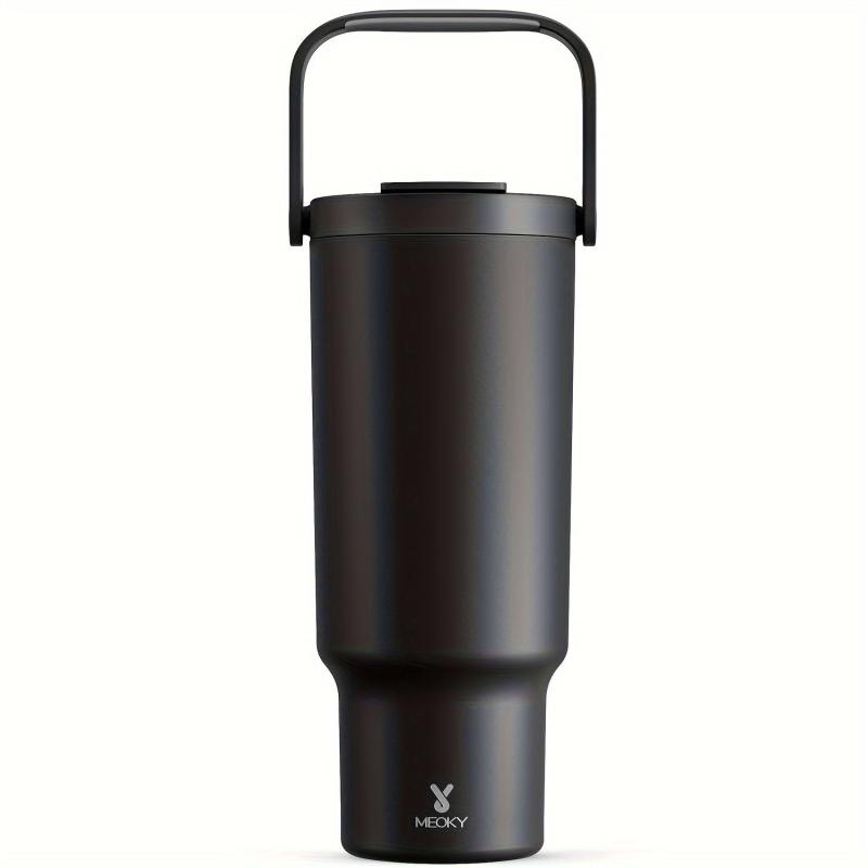 40oz Stainless Steel Travel Mug Leak Proof Keeps Drinks Hot or Cold Strawberry