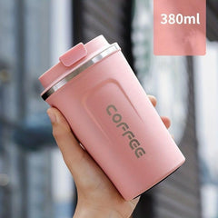 Stainless Steel Insulated Coffee Mug Leak Proof with Locking Lid