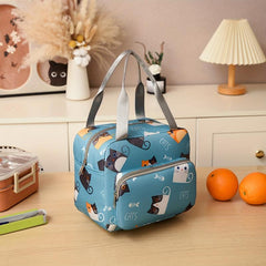 Animal Print Insulated Lunch Bag for Outdoors
