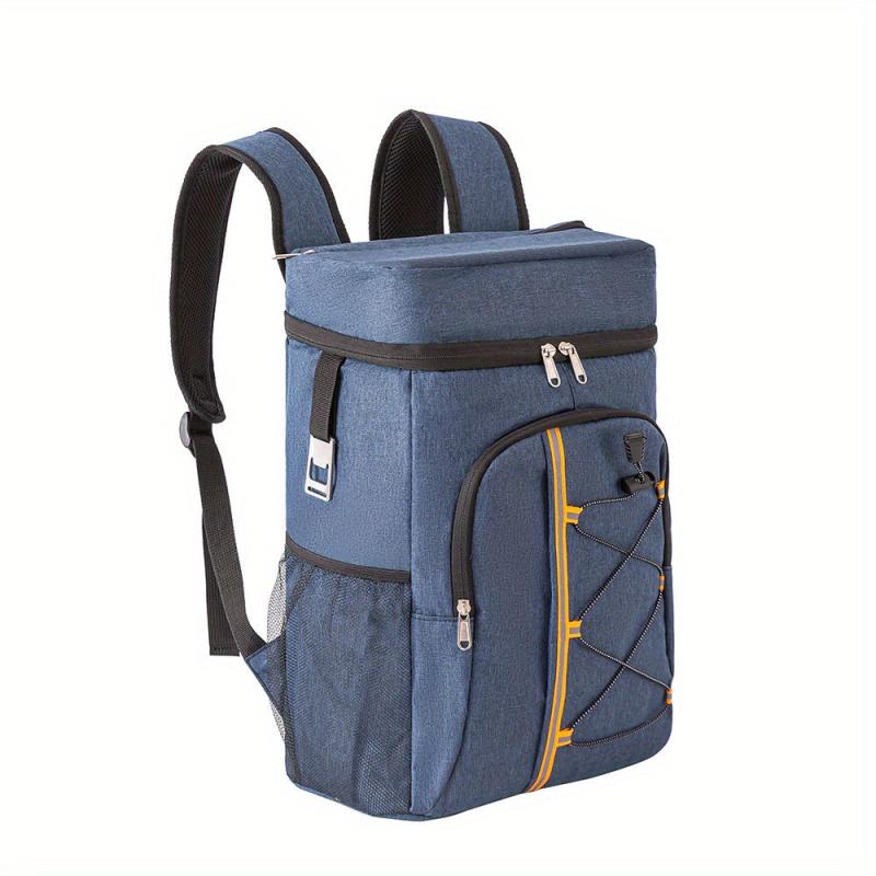 Insulated Picnic Backpack Leak Proof Cooler Bag 22L Portable Ice Bag