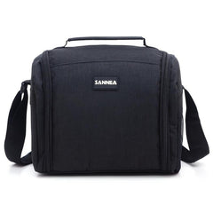 Large Capacity Crossbody Lunch Bag Insulation Cold Handheld Picnic Bag 8 Colors