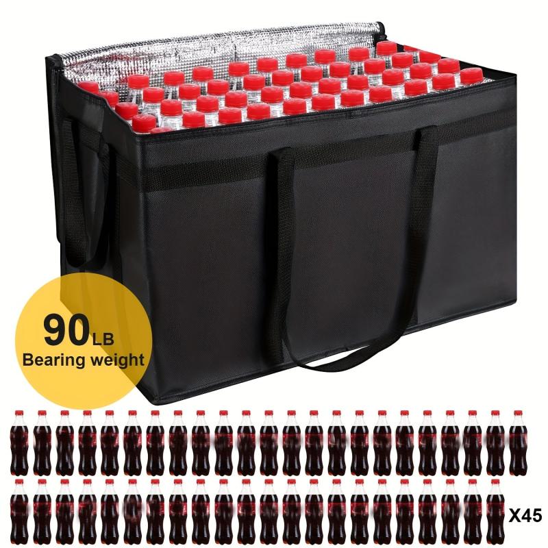 Large Foldable Insulated Food Bag Pizza Takeout Bag