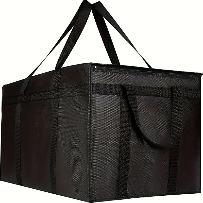 Large Foldable Insulated Food Bag Pizza Takeout Bag
