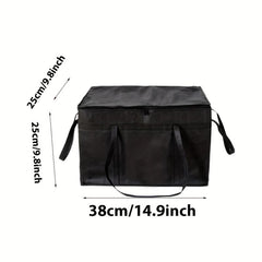 Large Foldable Insulated Food Bag Pizza Takeout Bag