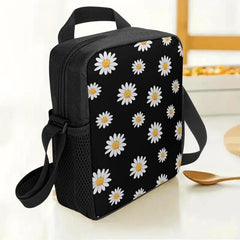 Daisy Insulated Lunch Bag Leakproof High Capacity Tote