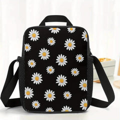 Daisy Insulated Lunch Bag Leakproof High Capacity Tote