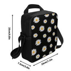 Daisy Insulated Lunch Bag Leakproof High Capacity Tote