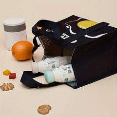 Insulated Lunch Bag Waterproof Cartoon Square Shape