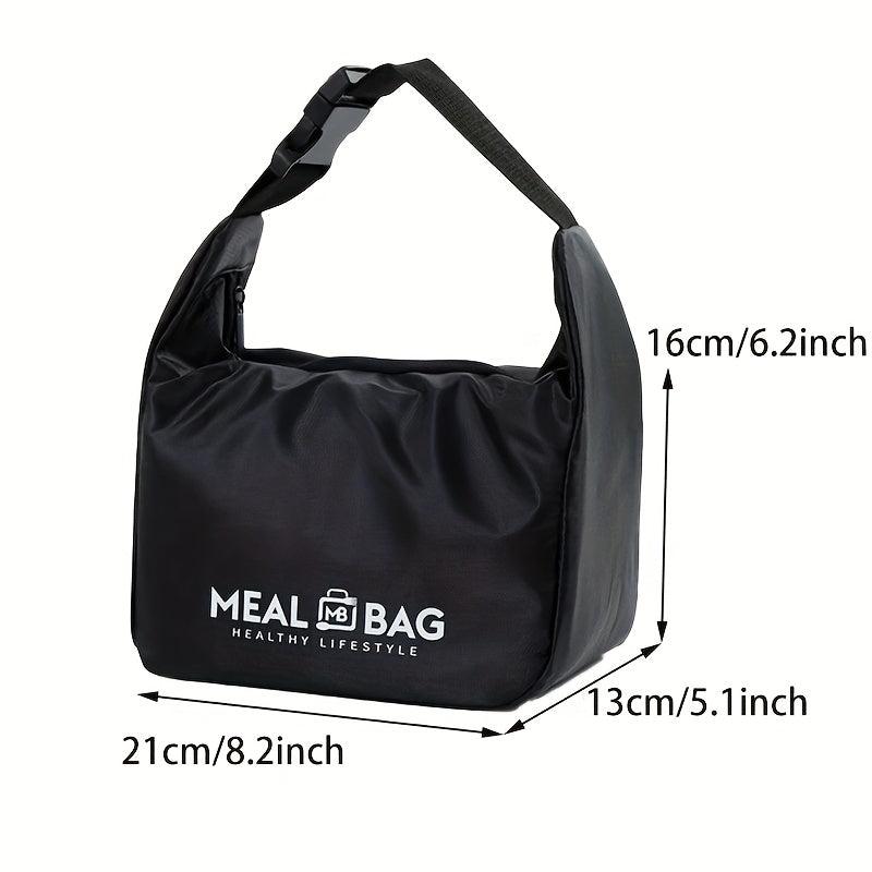 Reusable Insulated Lunch Bag Leak Proof Cooler Multiple Carrying Methods